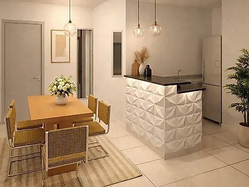 Casa com 3 quartos em Novo Mundo, Uberlândia