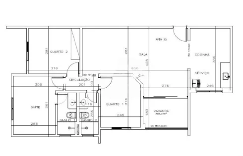 Apartamento em Tubalina, Uberlândia
