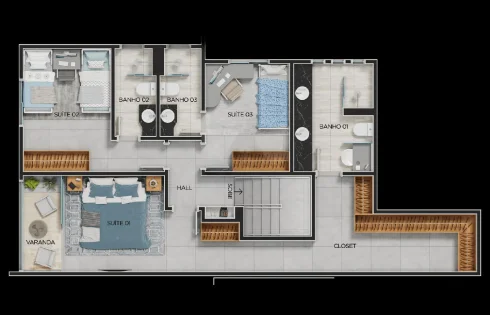 Apartamento em Tubalina, Uberlândia