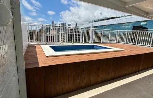 Cobertura com 2 quartos em Tambaú, João Pessoa