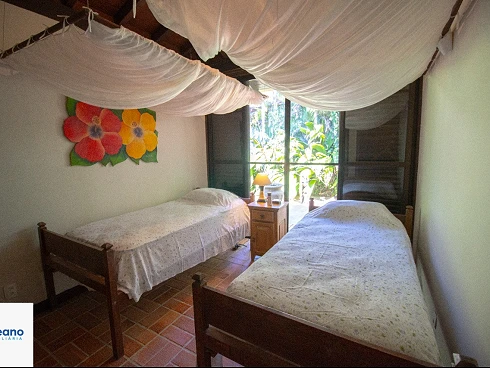 Casa Estilo Bali + Terreno ao Lado à Venda em Camburi 100m da Praia - Foto 43