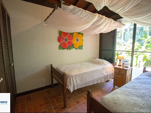 Casa Estilo Bali + Terreno ao Lado à Venda em Camburi 100m da Praia - Foto 45