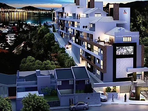 Apartamento 2 Quartos com 1 Suíte e 60m² - Coqueiros - Apartamento em Coqueiros, Florianópolis - Foto 1