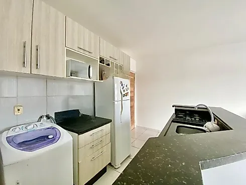 Apartamento 02 Dormitórios Sacada com Churrasqueira Bairro Forquilhas São José - SC - Apartamento em Forquilhas Leste, São José - Foto 2