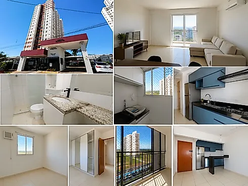Apartamento no Condomínio Harmonia - Apartamento em Parque Oeste Industrial, Goiânia - Foto 2