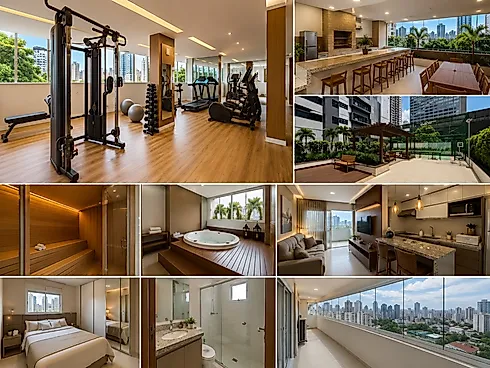 Apartamento em Setor Oeste, Goiânia