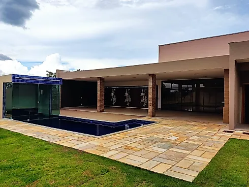 Casa Térrea de Alto Padrão no Reserva do Cerrado - Casa em condomínio em Estância Vargem Bonita, Senador Canedo - Foto 1