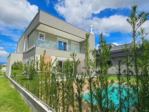 Casa Alto Padrão no Reserva da Pedra, Pedra Branca, Palhoça/SC - Casa em Pedra Branca, Palhoça - Foto 3