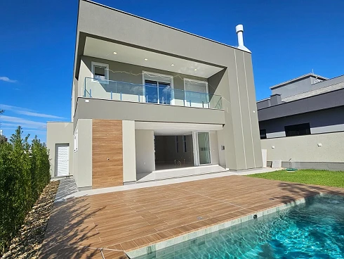 Casa Alto Padrão no Reserva da Pedra, Pedra Branca, Palhoça/SC - Casa em Pedra Branca, Palhoça - Foto 4