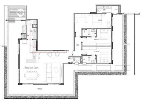 Apartamento Cobertura em Pedra Branca, Palhoça/SC - Cobertura em Pedra Branca, Palhoça - Foto 4