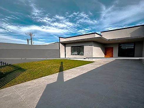 Casa 3 Quartos 61m² com Churrasqueira - Santa Terezinha - Casa em Santa Terezinha, Fazenda Rio Grande - Foto 1