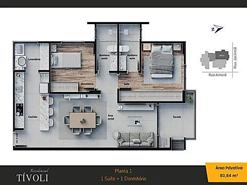 Residencial Tívoli | Viva no Coração da Cidade - Foto 3