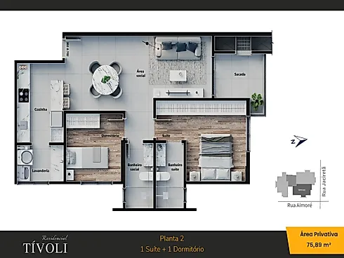 Residencial Tívoli | Viva no Coração da Cidade - Foto 4