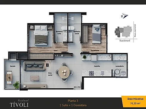 Residencial Tívoli | Viva no Coração da Cidade - Foto 5