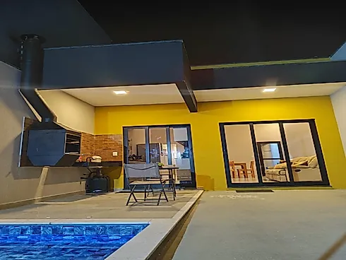 Linda Casa com Piscina  - Jardim Amália - Casa em Jardim Amália, Caçapava - Foto 2