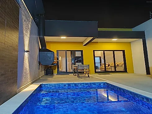 Linda Casa com Piscina  - Jardim Amália - Casa em Jardim Amália, Caçapava - Foto 3