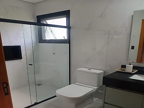 Casa de  Alto Padrão no Condomínio Recanto Santa Bárbara - Foto 26