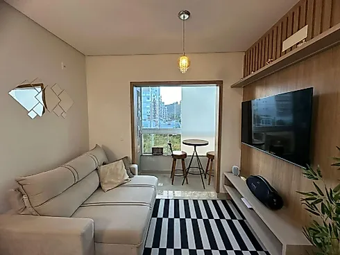 Apartamento 2 Quartos com 1 Suíte e 55m² - Praia Grande / Governador Celso Ramos SC - Apartamento em Praia Grande, Governador Celso Ramos - Foto 1