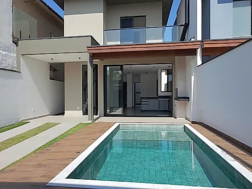 Casa Nova de Alto Padrão a 30 Metros da Praia do Capricórnio | Caraguatatuba - Apartamento, Caraguatatuba - Foto 2