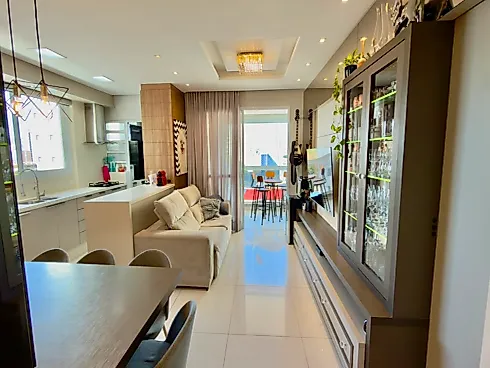 Apartamento 2 Quartos/Suítes - 84 m2 - com Piscina - Estreito - Apartamento em Canto, Florianópolis - Foto 3