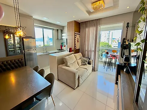 Apartamento 2 Quartos/Suítes - 84 m2 - com Piscina - Estreito - Apartamento em Canto, Florianópolis - Foto 2