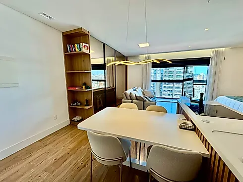 Studio de 49m² no Áster Residence - Kobrasol - Apartamento em Kobrasol, São José - Foto 2