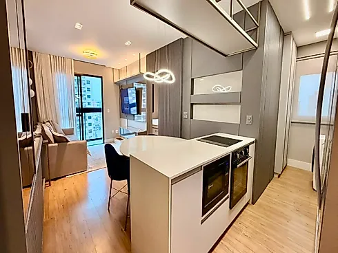 Apartamento com 50m² no Áster Residence - Kobrasol - Apartamento em Kobrasol, São José - Foto 1