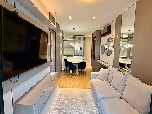 Apartamento com 50m² no Áster Residence - Kobrasol - Apartamento em Kobrasol, São José - Foto 2