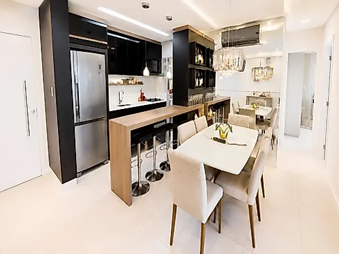 Apartamento 2 Quartos com 1 Suíte e 77m² - Barreiros - Apartamento em Barreiros, São José - Foto 4