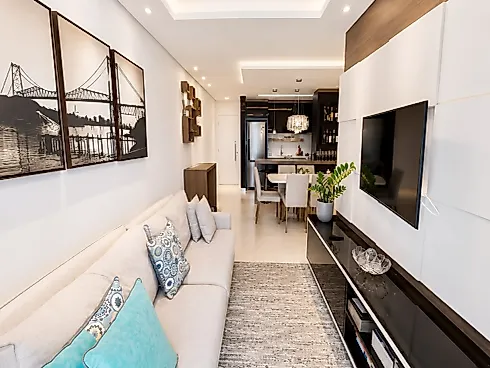 Apartamento 2 Quartos com 1 Suíte e 77m² - Barreiros - Apartamento em Barreiros, São José - Foto 2