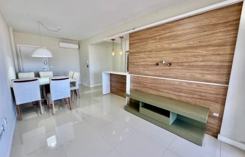 Mobiliado e Equipado - 3 Quartos e 1 Suíte e 94m² - Barreiros - Apartamento em Barreiros, São José - Foto 3