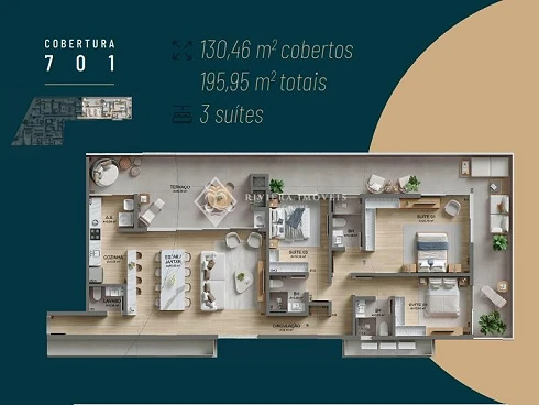 Apartamento em Mariscal, Bombinhas