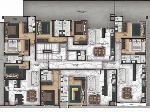 Apartamento em Zé Amândio, Bombinhas