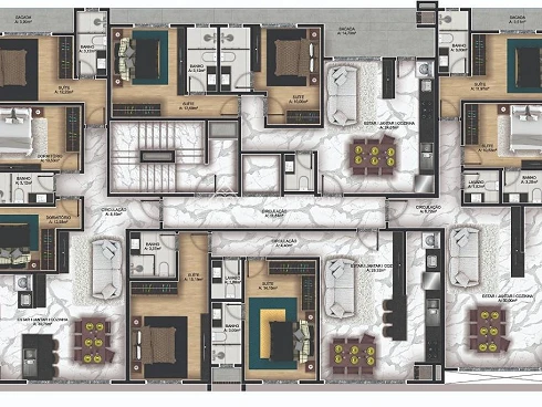 Apartamento em Zé Amândio, Bombinhas