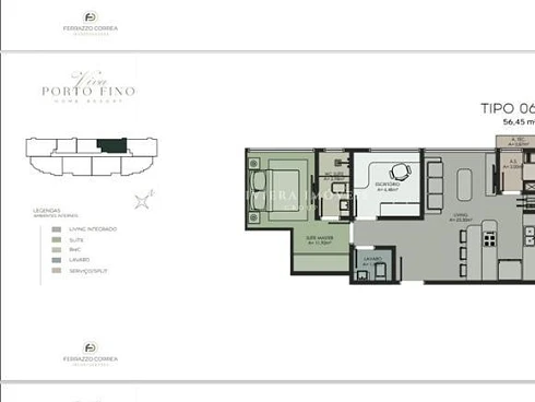 Apartamento em Pereque, Porto Belo