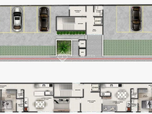 Apartamento em Bombas, Bombinhas