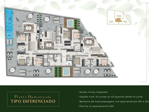 Apartamento em Pereque, Porto Belo