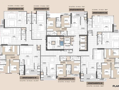 Apartamento em Jardim Dourado, Porto Belo