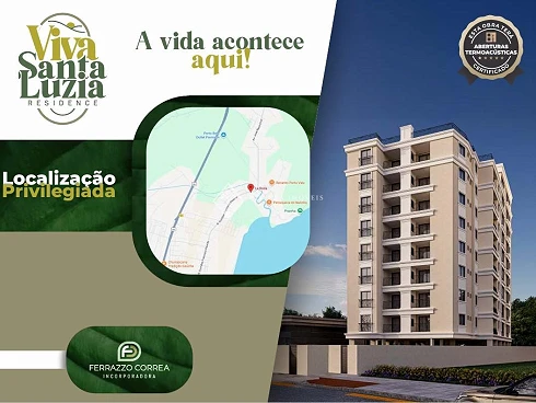 Apartamento em Santa Luzia, Tijucas