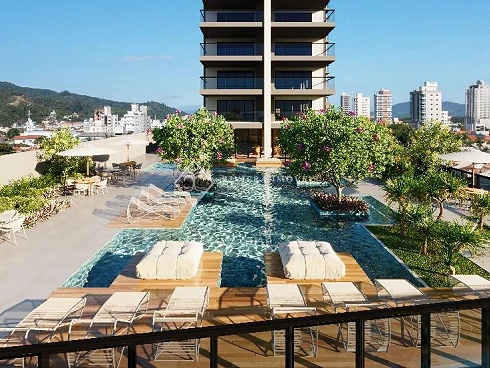 Apartamento em Balneário Perequê, Porto Belo