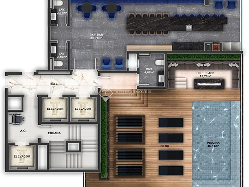 Apartamento em Pereque, Porto Belo