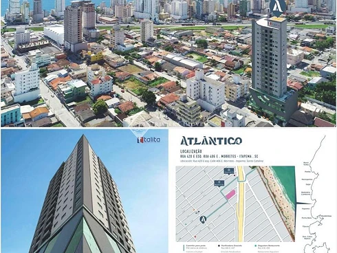 Apartamento em Meia Praia, Itapema