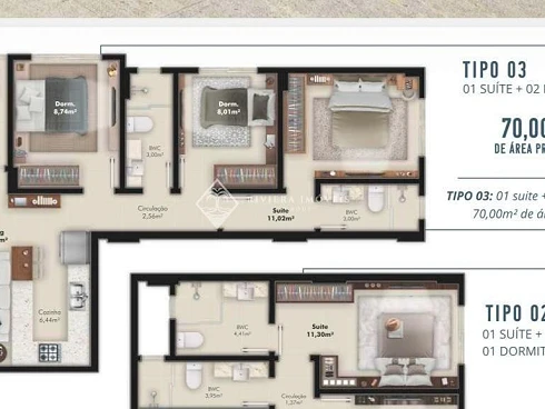 Apartamento em Meia Praia, Itapema
