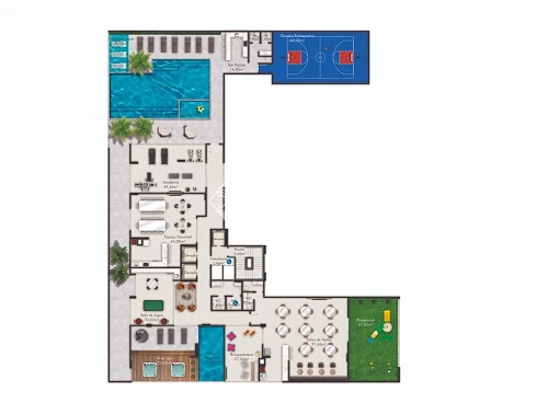 Apartamento em Meia Praia, Itapema