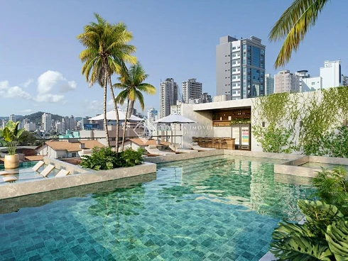 Apartamento em Meia Praia, Itapema