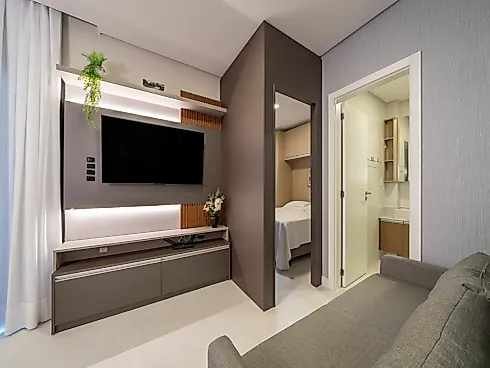 Apartamento 1 Quarto 40m² no Sunny Flats - Bombas - Apartamento em Bombas, Bombinhas - Foto 4