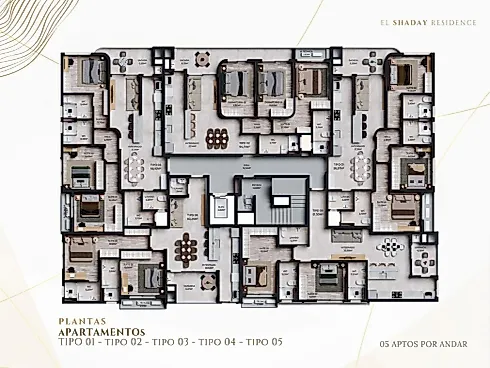 Apartamento 2 Quartos 81m² 2 Suítes no El Shadayy - Bombas - Apartamento em Bombas, Bombinhas - Foto 2