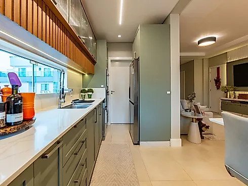 Apartamento 3 Quartos 130m² Lindamente Mobiliado e Decorado no Poseidon Residencial - Bombas - Apartamento em Bombas, Bombinhas - Foto 5