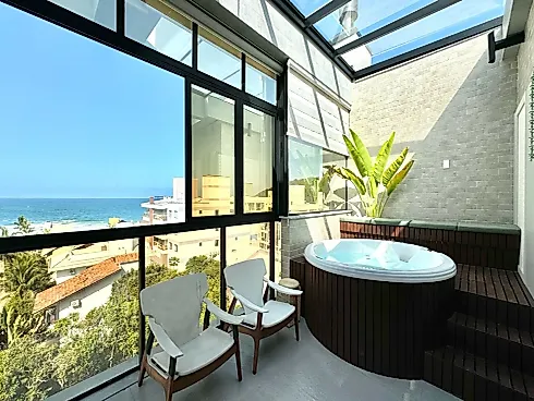 Cobertura Vista Permanente Mar de Fora 3 Quartos no Excellence Residencial - Canto Grande - Cobertura em Canto Grande, Bombinhas - Foto 1