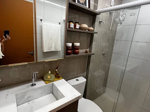 Apartamento Novo à Venda com 2 Quartos Nova Parnamirim, Parnamirim, RN Próximo ao Nordestão da Maria Lacerda - Foto 9